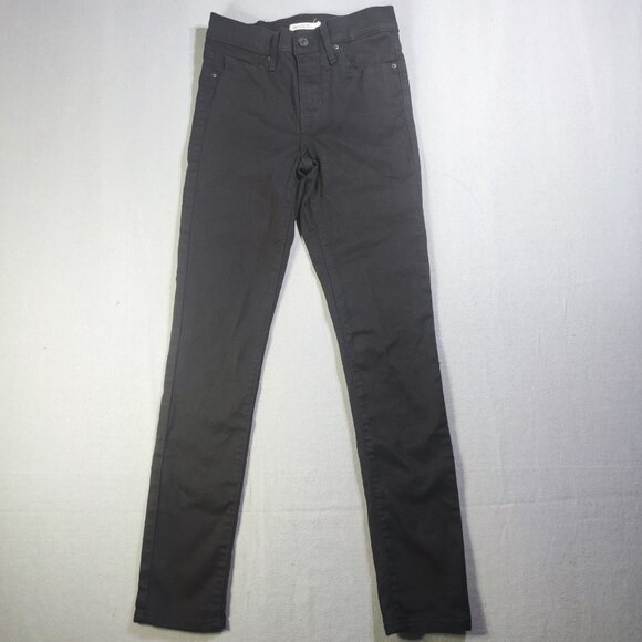 Levi's 311 shaping skinny women's size W26/L30 black high-rise stretch - Picture 1 of 14